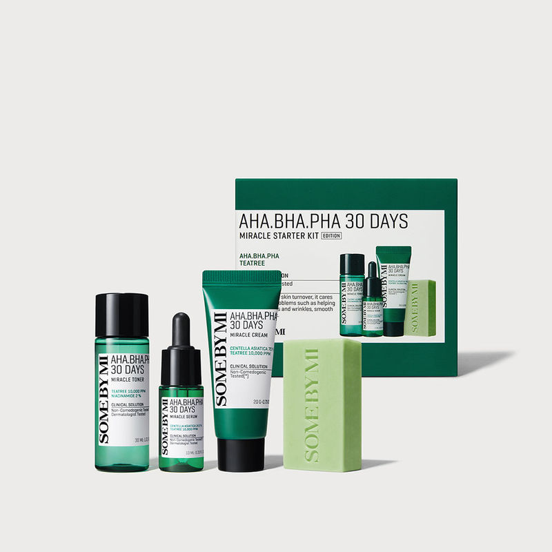 Buy SOME BY MI Aha-Bha-Pha 30 Days Miracle Starter Kit (4Components ...