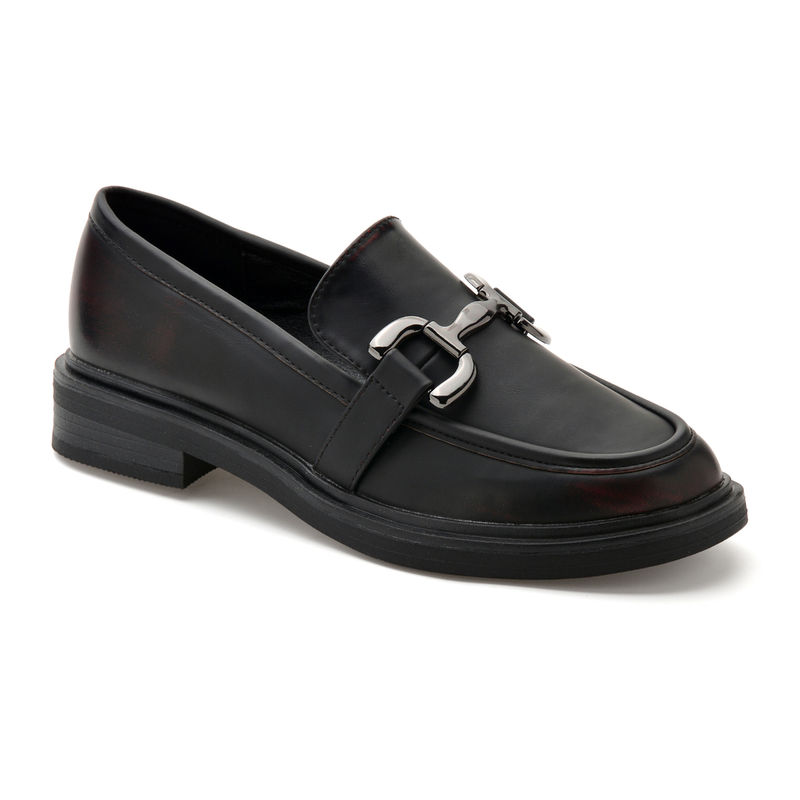 U.S. POLO ASSN. Women Casual Natalia Black Loafers (UK 3)