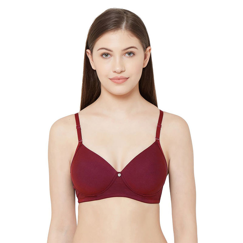 Juliet Women's Padded Non Wired bra -1059 - Maroon (40C)
