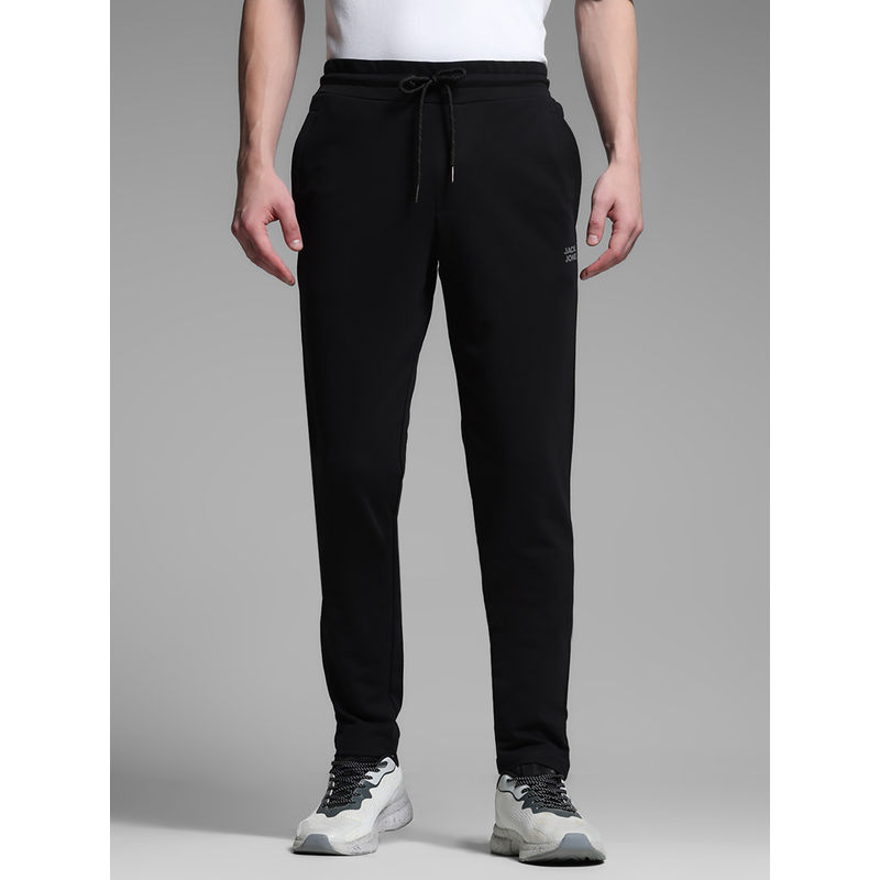 Jack & Jones Black Slim Fit Trackpant (2XL)