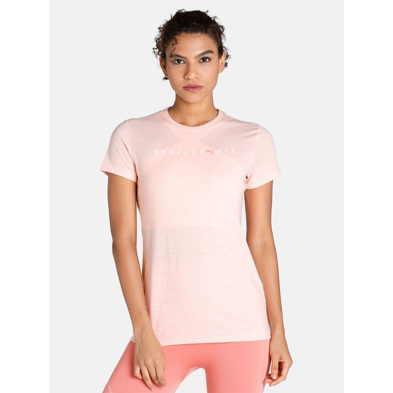 Puma Graphic Womens Pink T-Shirt (S)