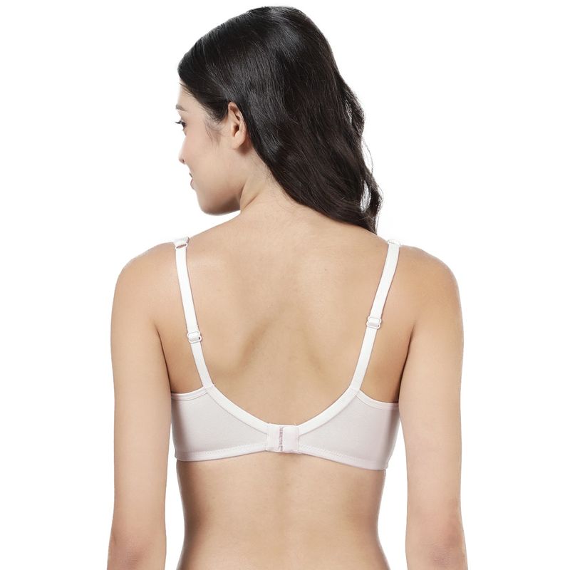 Shyaway Women White Non Padded Everyday Side Support Bra (34C)