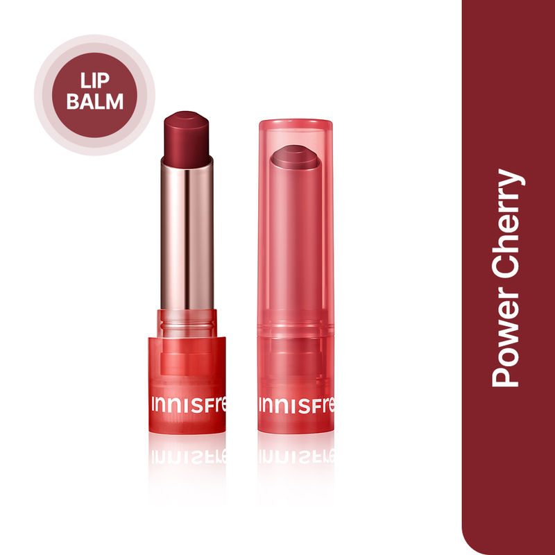 Innisfree Dewy Tint Lip Balm - Power Cherry With Hyaluronic Acid