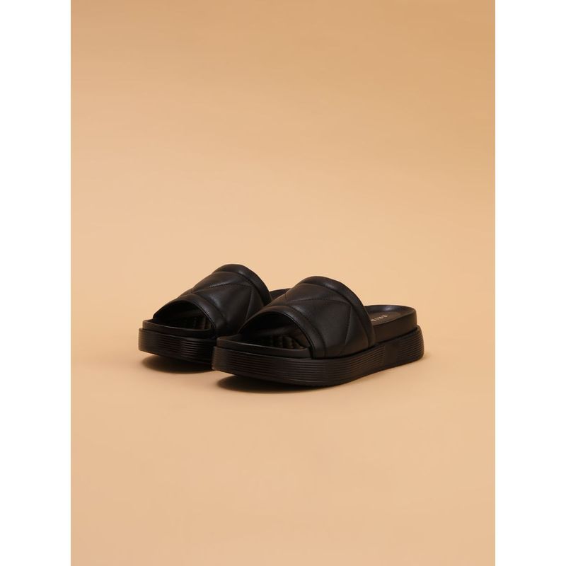 Buy Eridani Braided Black Hex Flats Online