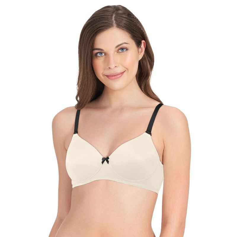 Amante Smooth Dreams Padded Non-Wired T-shirt Bra - White (32D)
