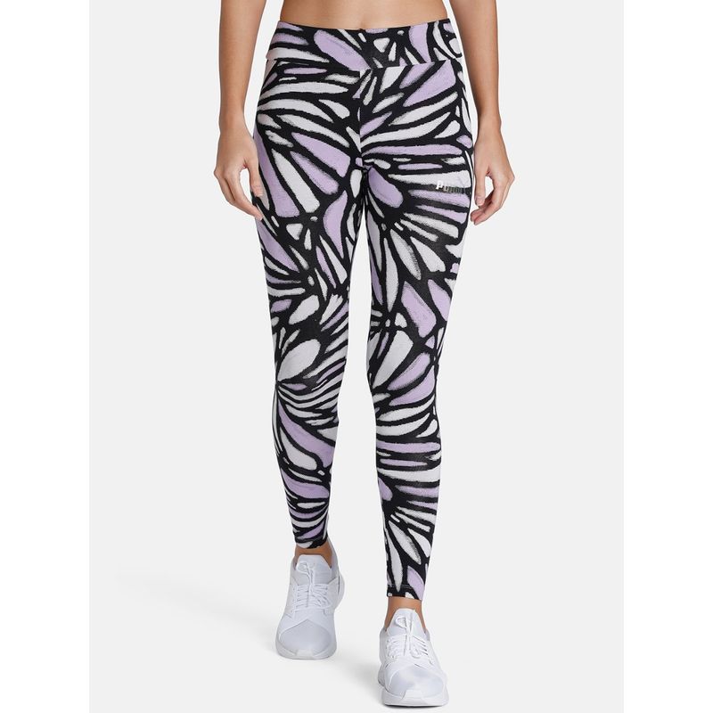 Puma Ess Monarch Aop Womens Black Leggings (M)