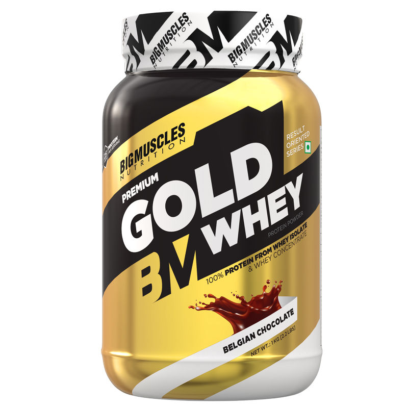 Big Muscles Nutrition Premium Gold Whey - Begian Chocolate