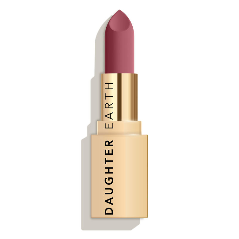 Daughter Earth Natural & Creamy Velvet Phytonutrient Lipstick - Sultry Cocoa