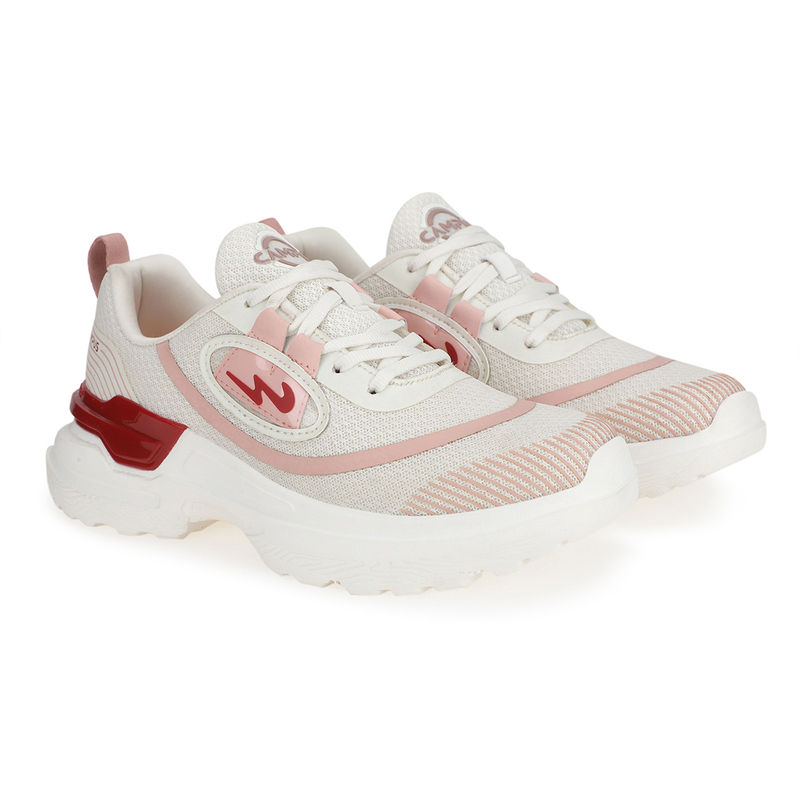 Campus REMY Off White Women Running Shoes (UK 4)