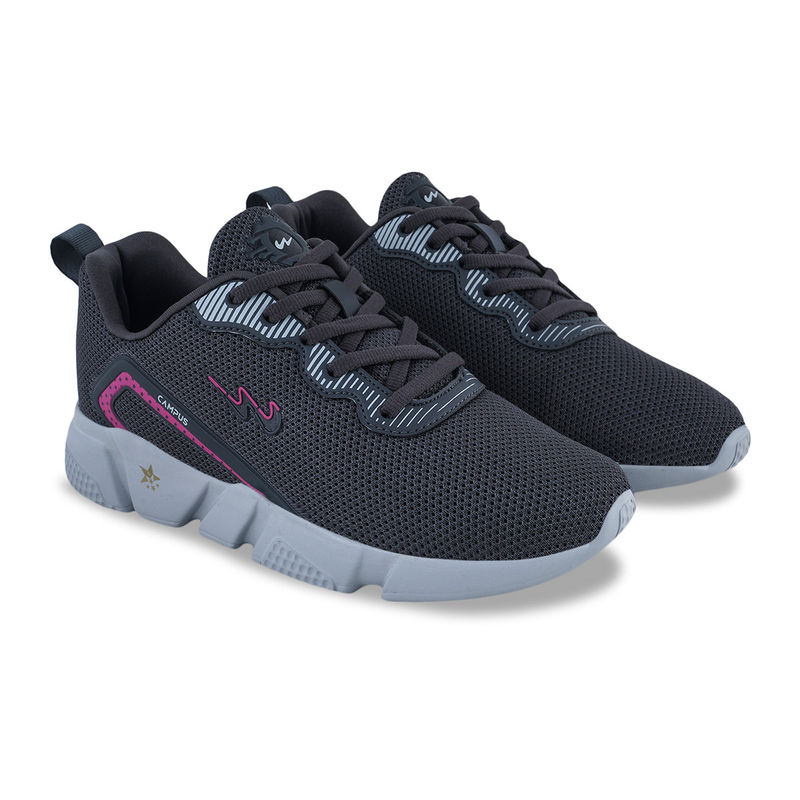 Campus JULIUS Grey Women Running Shoes (UK 8)