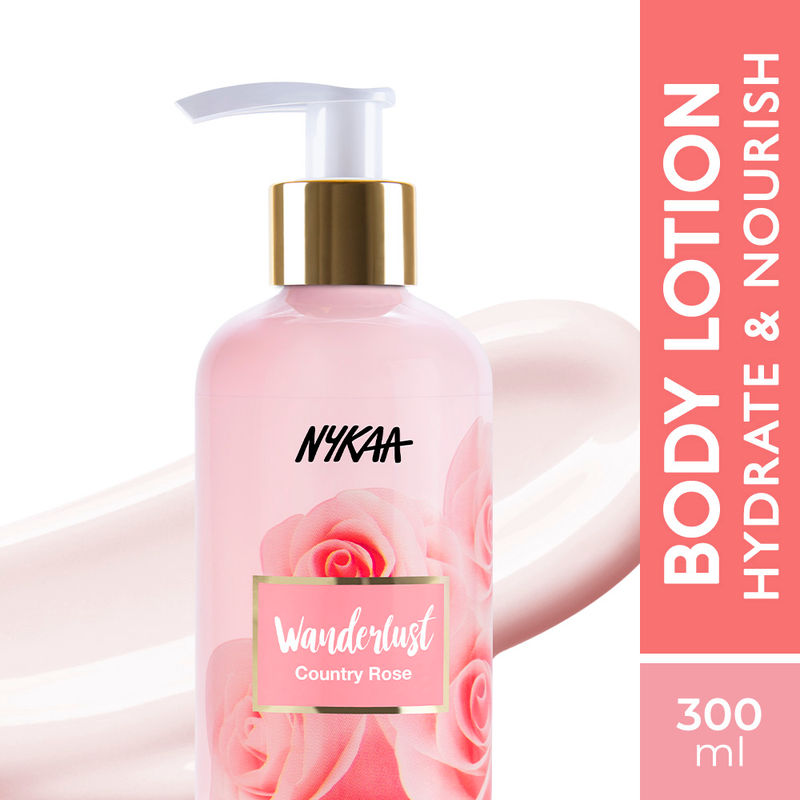 Wanderlust Country Rose Floral Fragrance Moisturising Body Lotion