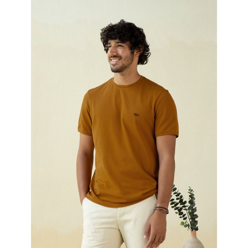 Andamen Hot Toddy Crew-Regular Fit T-Shirt (2XL)