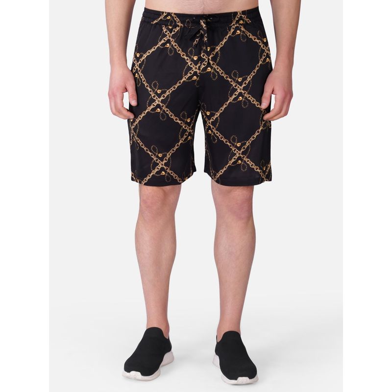 CLUBHAVANA NOIR REGALIA Premium Soft Satin Shorts (L)