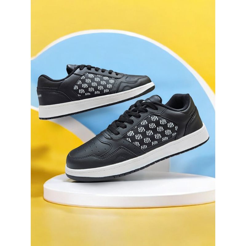 BOTABOCHI Men Trigger Warning Warrior Navy Blue Sneakers (UK 6)