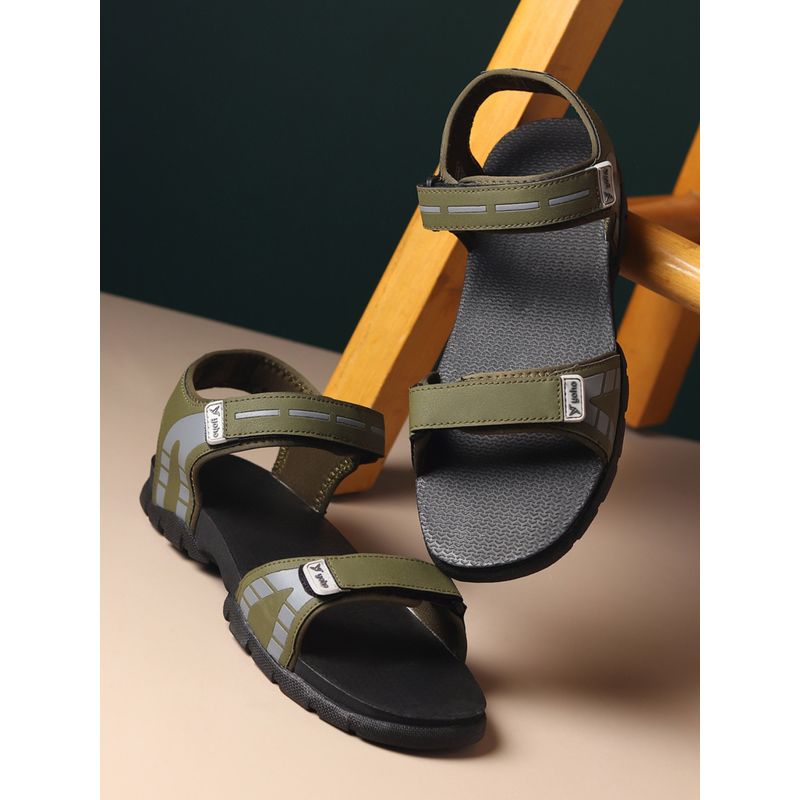 Yoho TrailMark 003 Sports Olive Sandals for Men (UK 9)