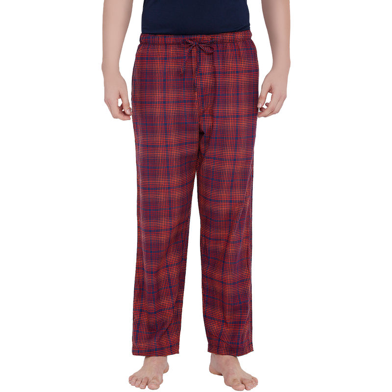 XYXX Super Combed Cotton Checkered Pyjama For Men - Multi-Color (S)