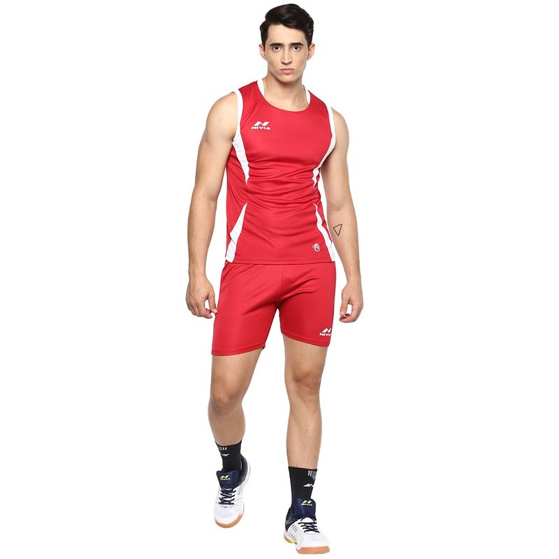 Nivia Spiral Vollyball Jersey Set (XXL)