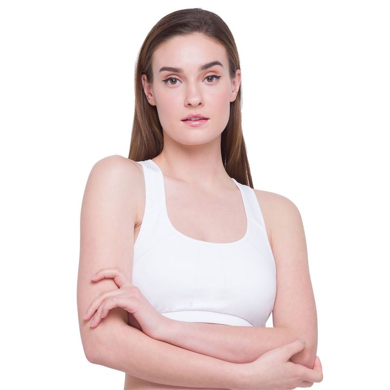 Candyskin Women'S Medium Impact Cotton Removable Padded Wirefree Sports