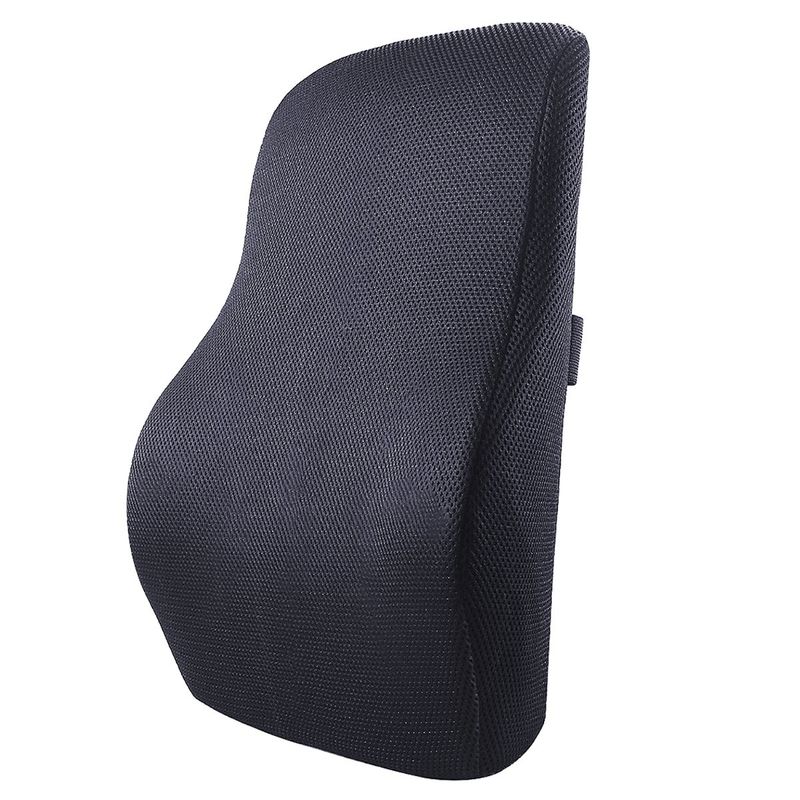 Buy SLEEPSIA Memory Foam Lumbar Support Pillow, Ventilated With Cooling