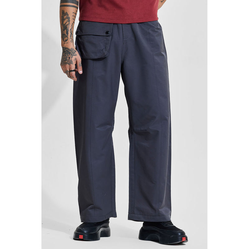 Snitch Grey Loose Fit Trouser (34)