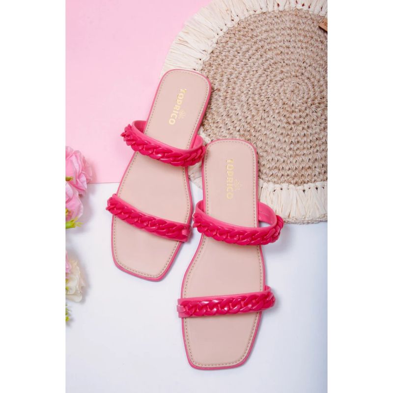 Toprico Candy Chain Braided Pink Flat (EURO 35)