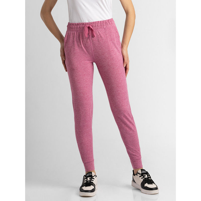 Van Heusen Woman Lingerie And Athleisure Moisture Wicking And Super Soft Joggers Pink Blush (S)