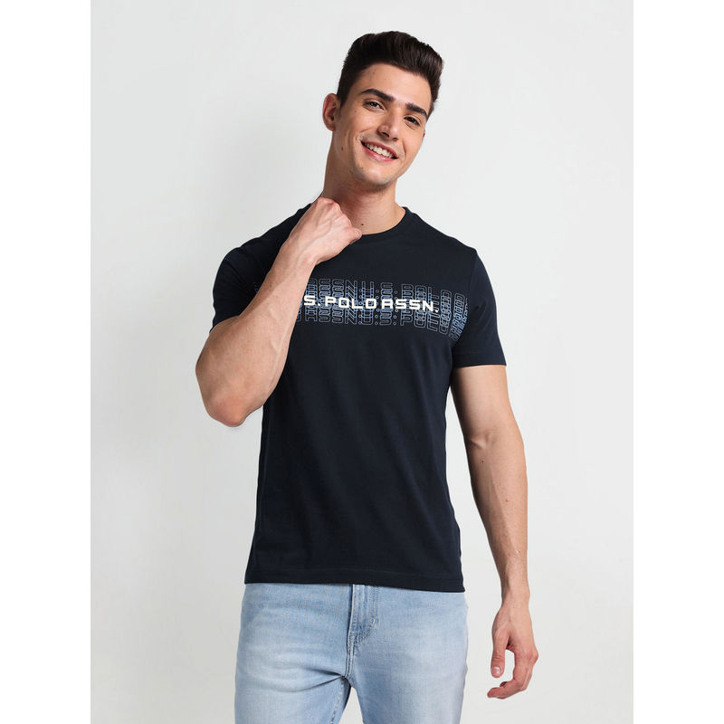 U.S. Polo Assn. Denim Co. Slim Fit Brand Print T-Shirt (46)