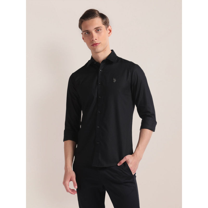 U.S. POLO ASSN. Premium Cotton Dobby Shirt (42)