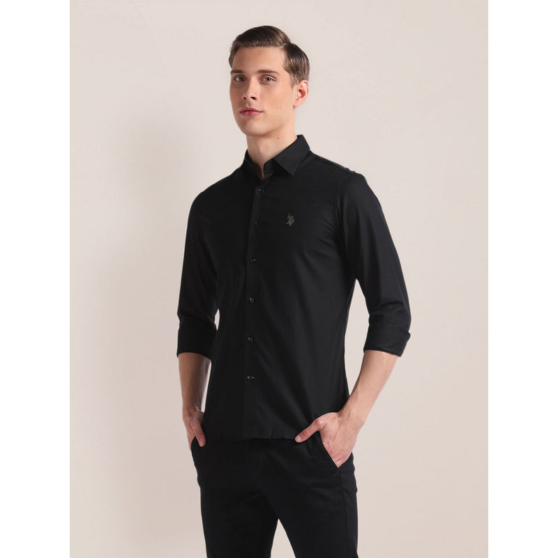 U.S. POLO ASSN. Premium Cotton Dobby Shirt (40)