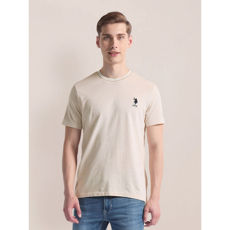U.S. POLO ASSN. Textured Slim T-Shirt (S)