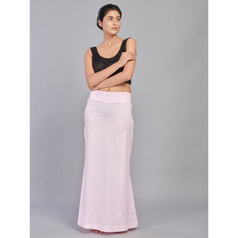 I AM BY DOLLYJAIN Cotton Lycra D'coat Pink (XL)