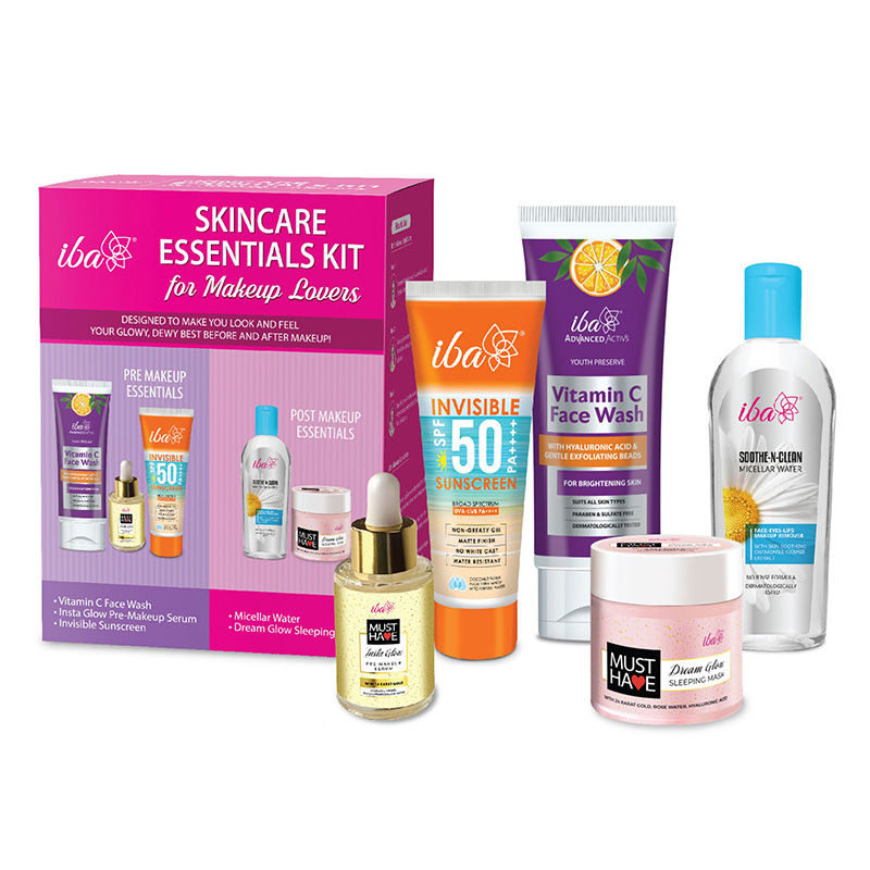 Buy IBA Skincare Essentials Kit For Makeup Lovers Online