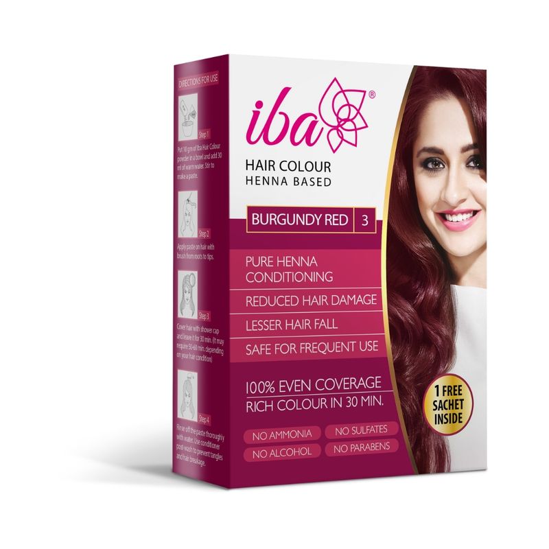 IBA Hair Colour - Burgundy Red