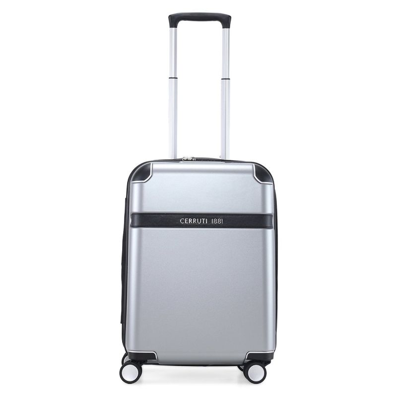 Cerruti 1881 Cetr04786T Range Silver Colour Hard Case Cabin Luggage (S) (S)