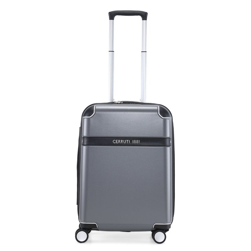 Cerruti 1881 Cetr04786T Range Charcoal Colour Hard Case Cabin Luggage (S) (S)