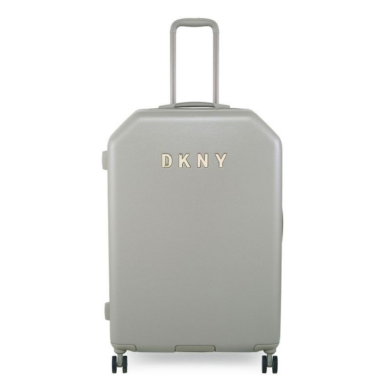 DKNY ALLORE Grey Color ABS Material Hard 24" Medium Size Trolley (M)