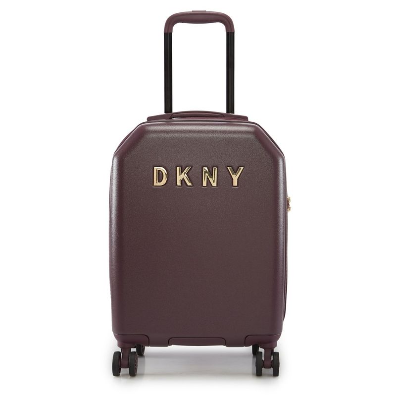 DKNY Allore Aubergine Abs Pc Film Material Hard 28 Trolley (L) (L)
