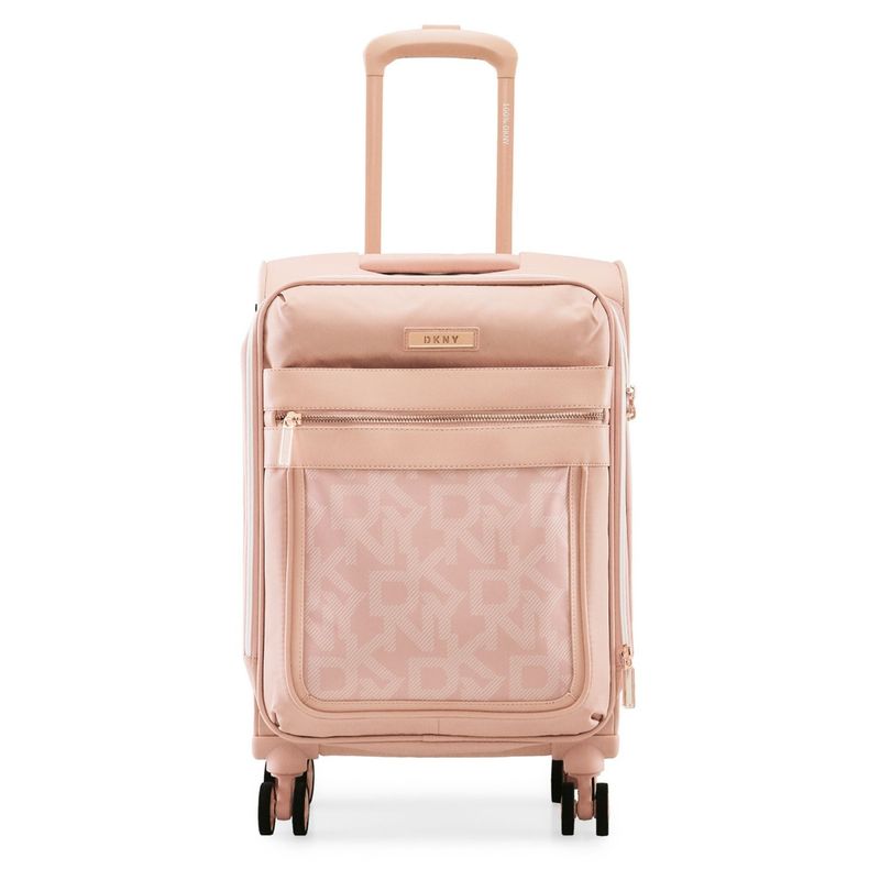 DKNY After Hours Vintage Rose Soft Side Polyester Twill Material 21 Cabin Trolley (S) (S)