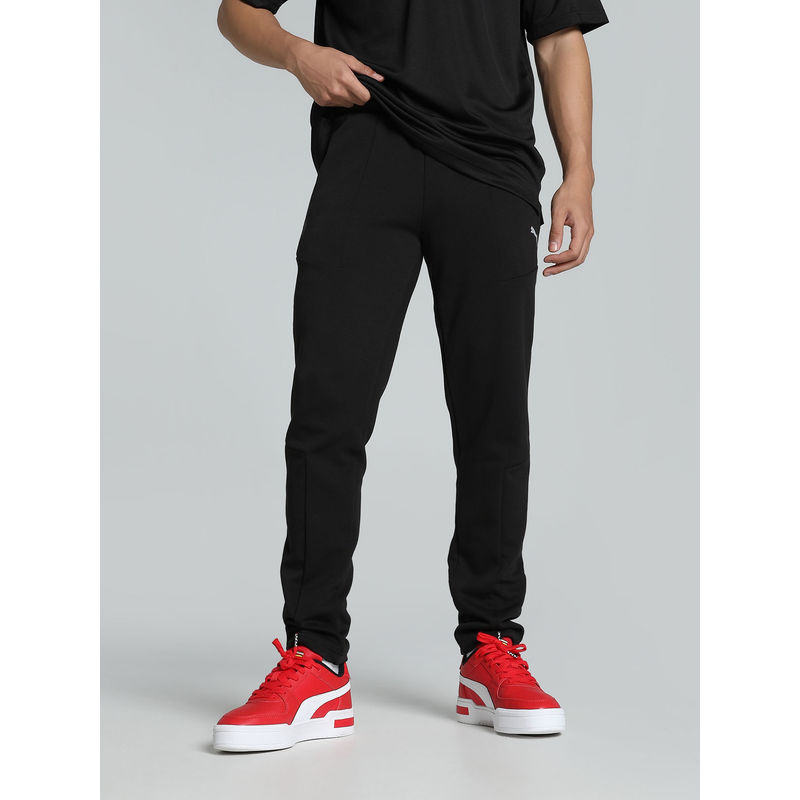 Puma Ferrari Style Slm Fit Men's Black Trackpant (S)