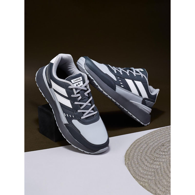 Campus Knick Men Grey Sneakers (UK 7)