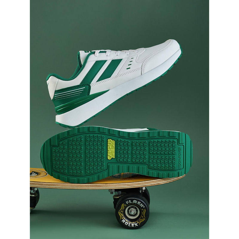 Campus Knick Men White Sneakers (UK 9)