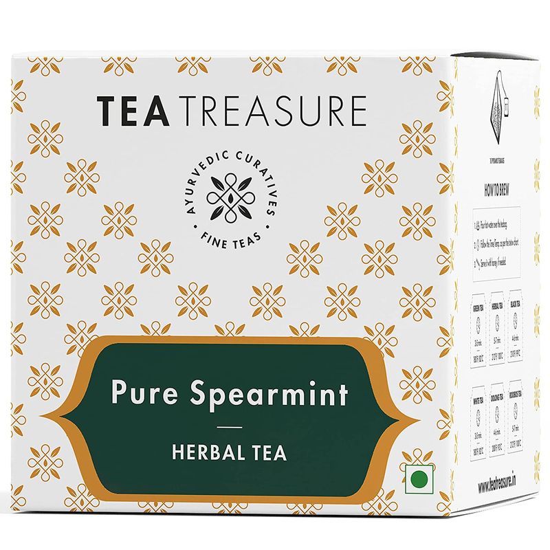 Tea Treasure Organic Spearmint Tea Bags