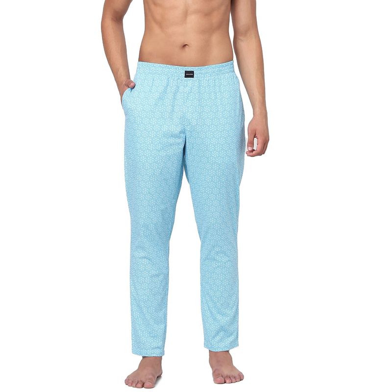 Jack & Jones Blue Printed Pyjamas (M)