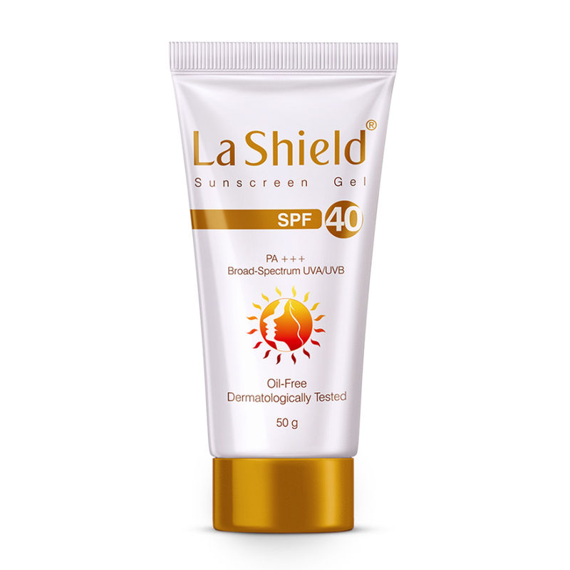 La Shield SPF 40 Mineral Sunscreen Gel Oil free Matte PA +++ For Acne Prone, Oily Skin