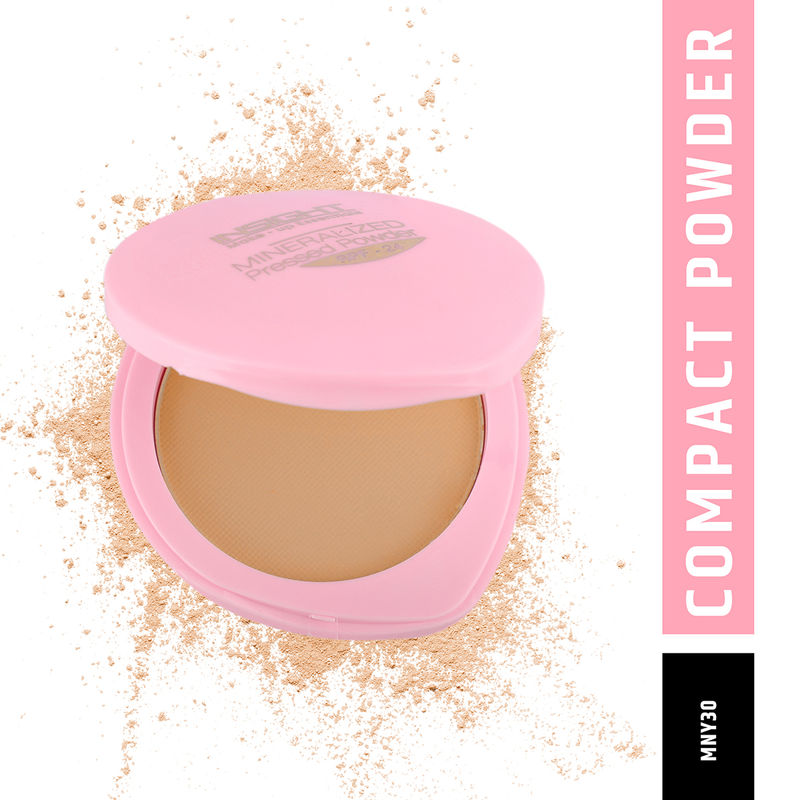 Insight Cosmetics Mineralized Pressed Powder SPF-24, Oil Control, Perfect Matte Finish - Mny30