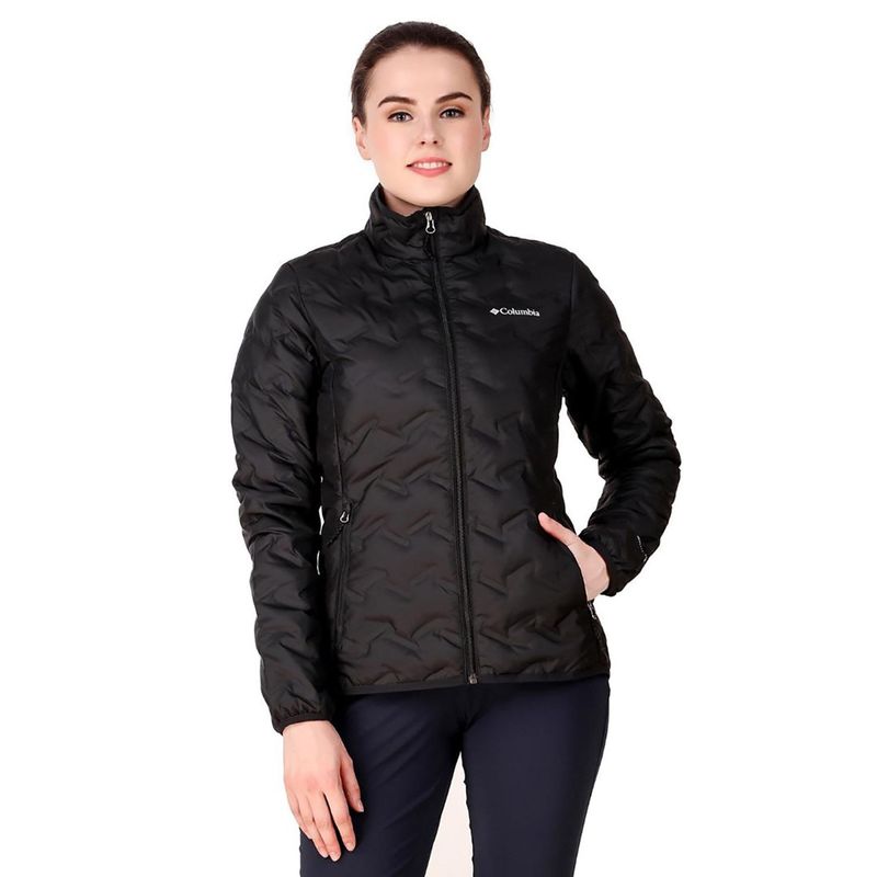 Columbia Womens Black Omni-Heat Reflective Delta Ridge Down Jacket (XS)