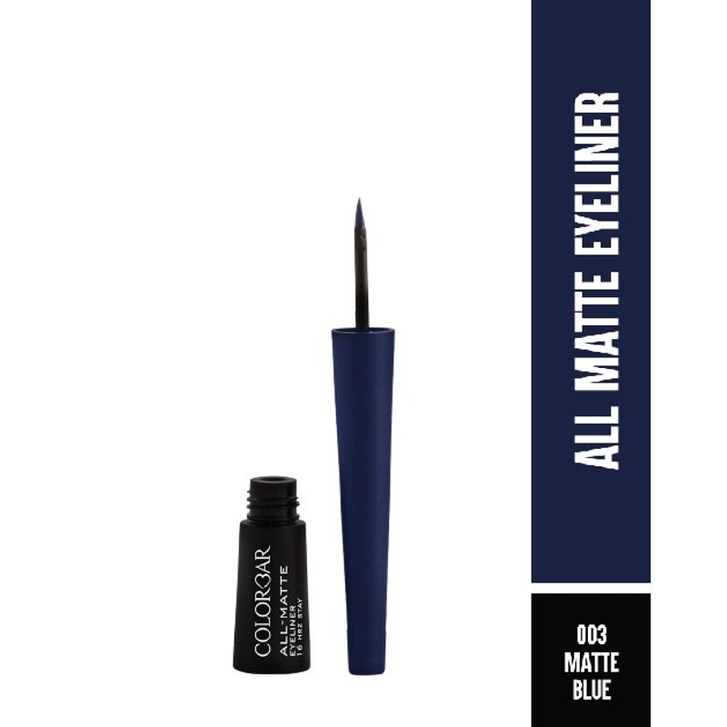 Colorbar All-Matte Eyeliner - Matte Blue 003