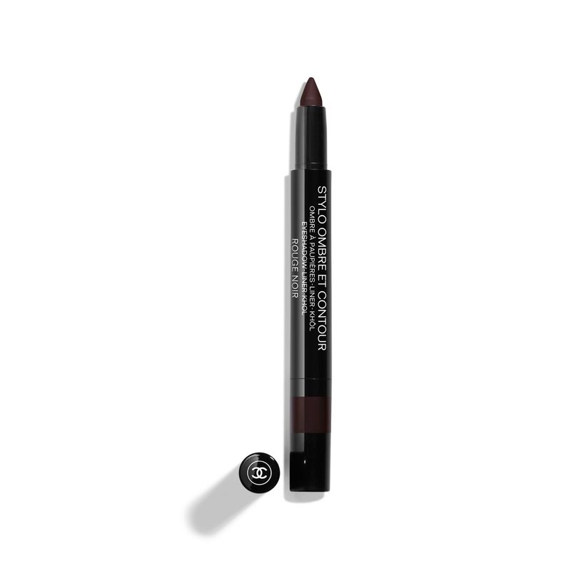 CHANEL STYLO OMBRE ET CONTOUR 3-IN-1 EYESHADOW-EYELINER-KOHL PENCIL - ROUGE NOIR