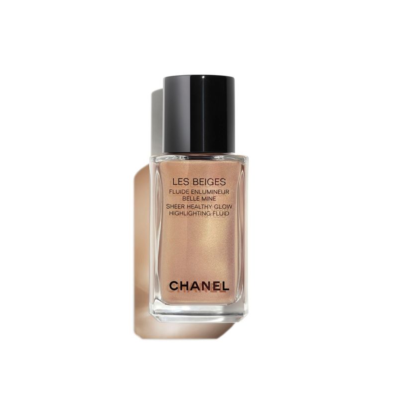 CHANEL LES BEIGES FLUID SHEER FLUID HIGHLIGHTER FOR FACE AND BODY - SUNKISSED