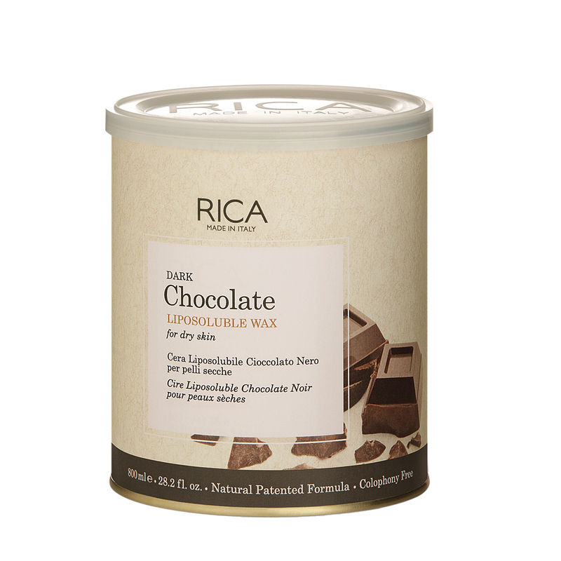 Rica Dark Chocolate Liposoluble Wax For Dry Skin